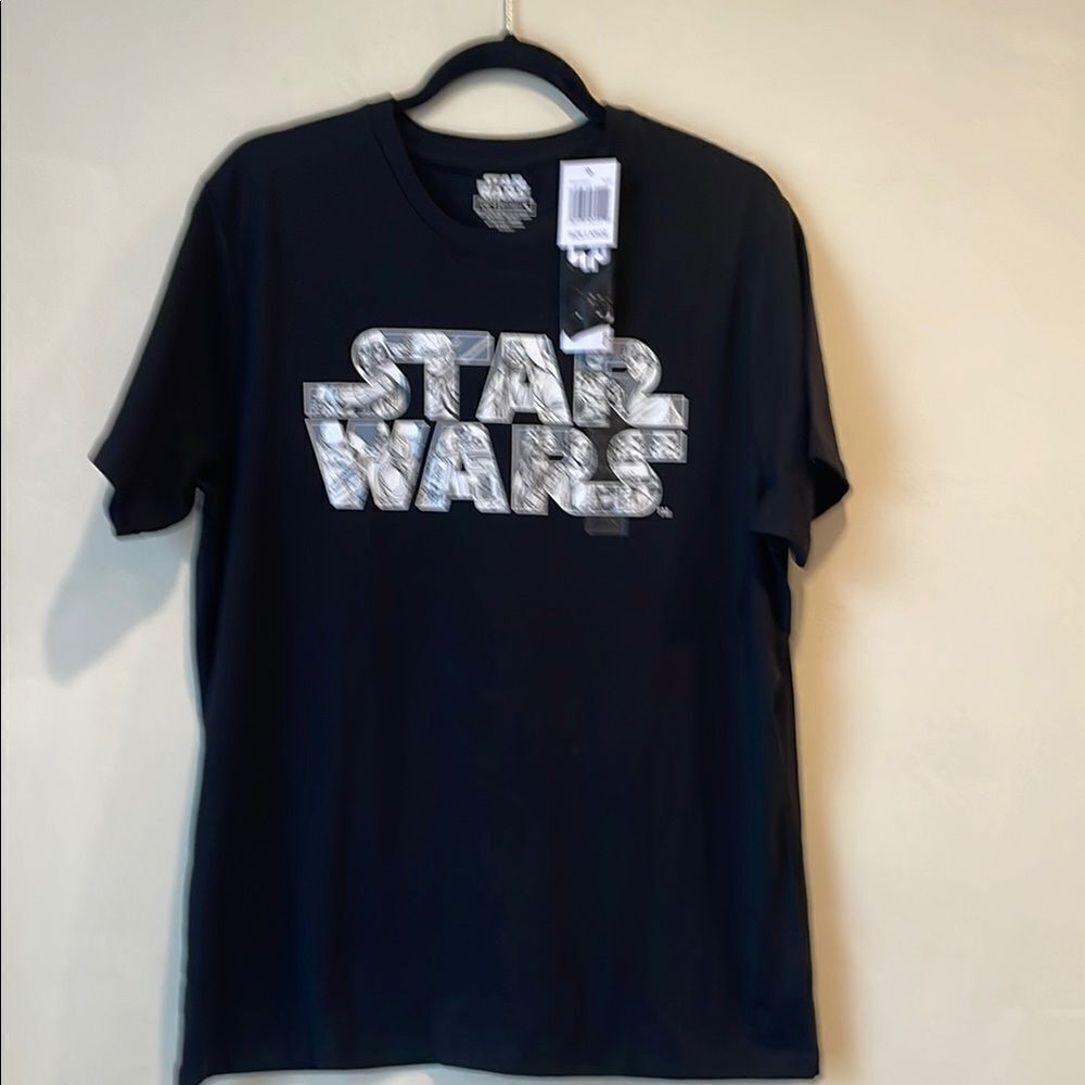 Star Wars Black T-Shirt Unisex Size Large